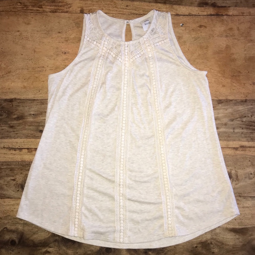 Knox Rose Cream Top